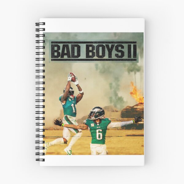 Item preview, AJ Brown Devonta Smith Bad Boys Philadelphia Eagles T-Shirt designed and sold by Marbleroad.