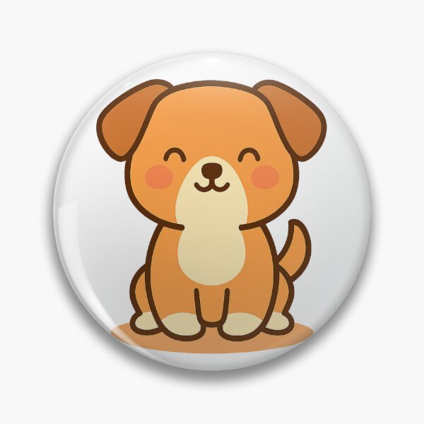 Item preview, Cute Kawaii Puppy Illustration designed and sold by MIArt Studio.