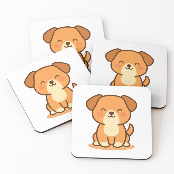 Item preview, Cute Kawaii Puppy Illustration designed and sold by MIArt Studio.