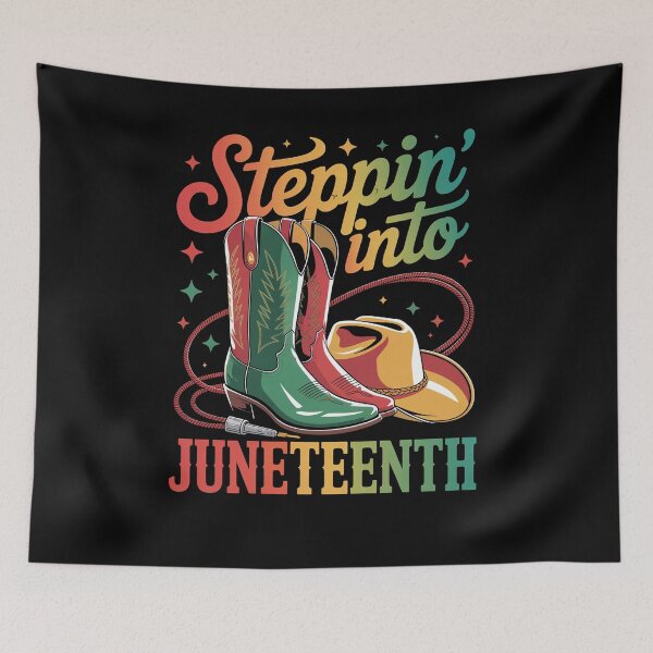 Item preview, Steppin Into Juneteenth designed and sold by RayhendersonArt.