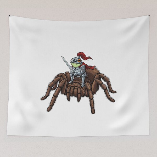 Item preview, Frog Knight Riding Giant Spider designed and sold by k3rstman1.