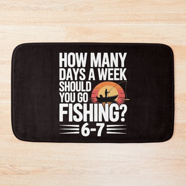 Item preview, Six Seven Fishing Answer – How Many Days a Week Should You Go Fishing designed and sold by Redgiant87x.