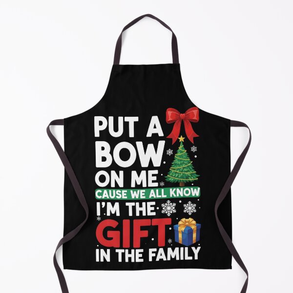 Item preview, Put A Bow On Me Christmas designed and sold by BakeryDozen.