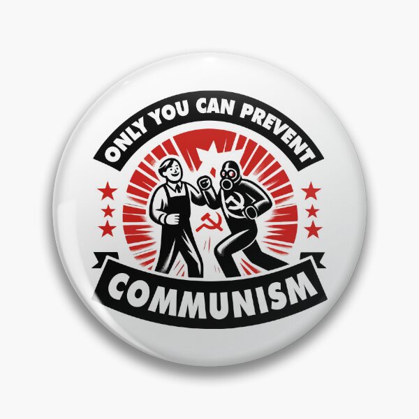 Item preview, Only You Can Prevent Communism Poster designed and sold by Retr0Tshirts.