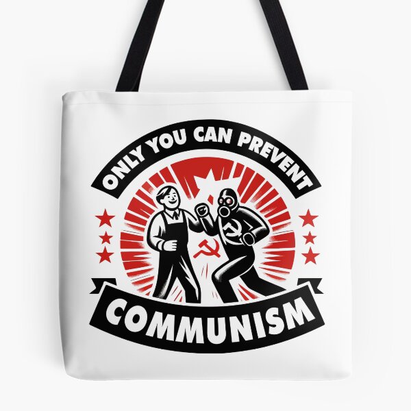 Item preview, Only You Can Prevent Communism Poster designed and sold by Retr0Tshirts.