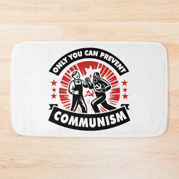 Item preview, Only You Can Prevent Communism Poster designed and sold by Retr0Tshirts.