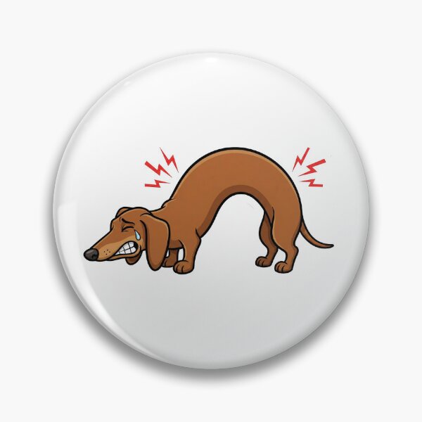Item preview, Funny Dachshund Back Pain IVDD Awareness designed and sold by srusi.