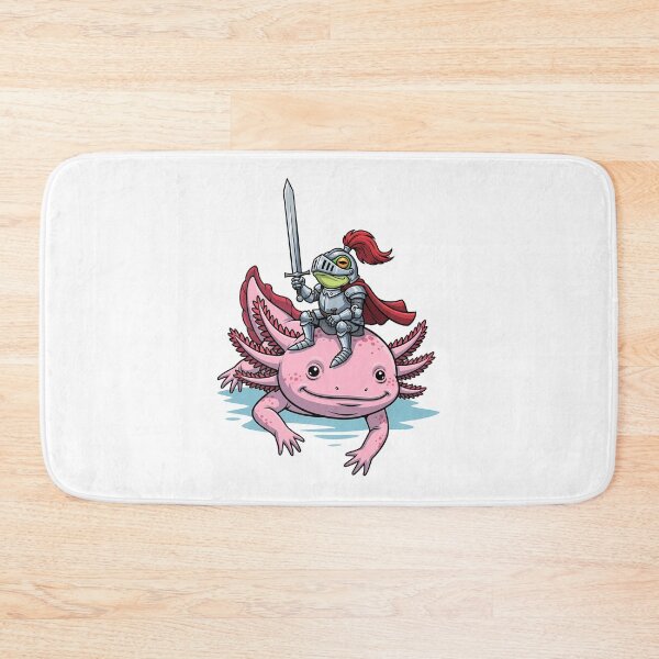 Item preview, Frog Knight Riding Axolotl designed and sold by k3rstman1.