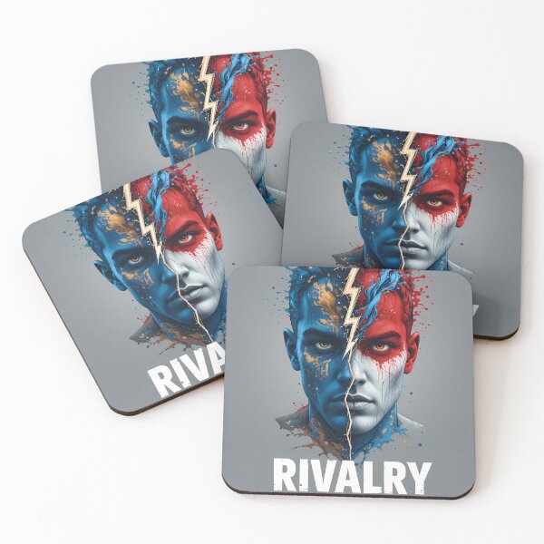 Item preview, Rivalry Star Expressions Soccer Passion Arts Graphics Colors designed and sold by ART ATTACK ZONE.