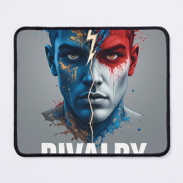 Item preview, Rivalry Star Expressions Soccer Passion Arts Graphics Colors designed and sold by ART ATTACK ZONE.
