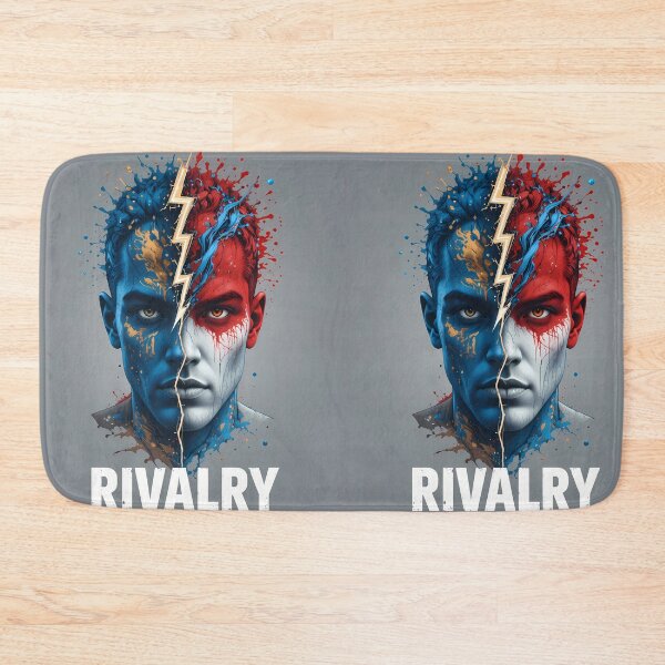 Item preview, Rivalry Star Expressions Soccer Passion Arts Graphics Colors designed and sold by ART ATTACK ZONE.
