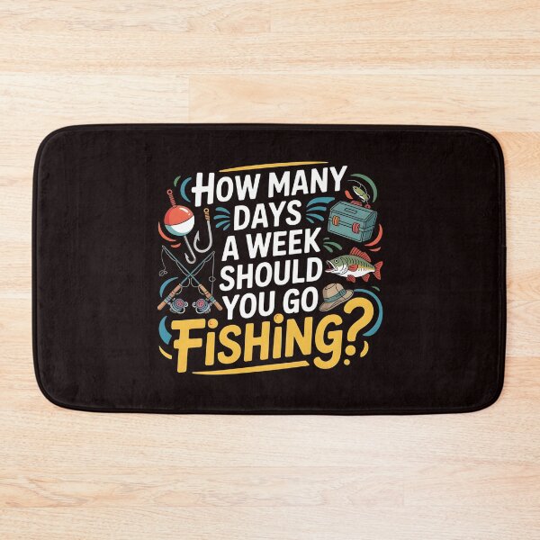 Item preview, 67 Days a Week – How Many Days Should You Go Fishing designed and sold by Redgiant87x.