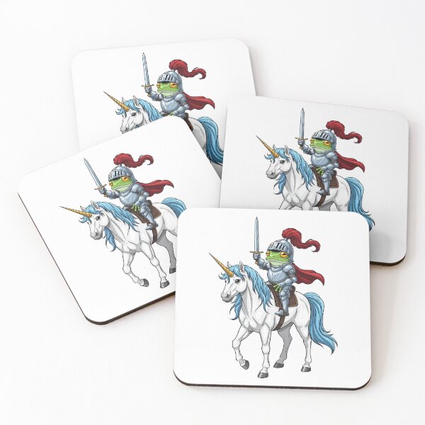 Item preview, Frog Knight Riding Unicorn designed and sold by k3rstman1.