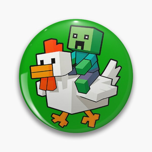 Item preview, Chicken Jockey Baby Zombie Minecraft designed and sold by Nelloo12.