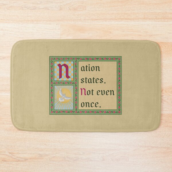 Item preview, No Nation States Medieval Manuscript designed and sold by heathdraws.