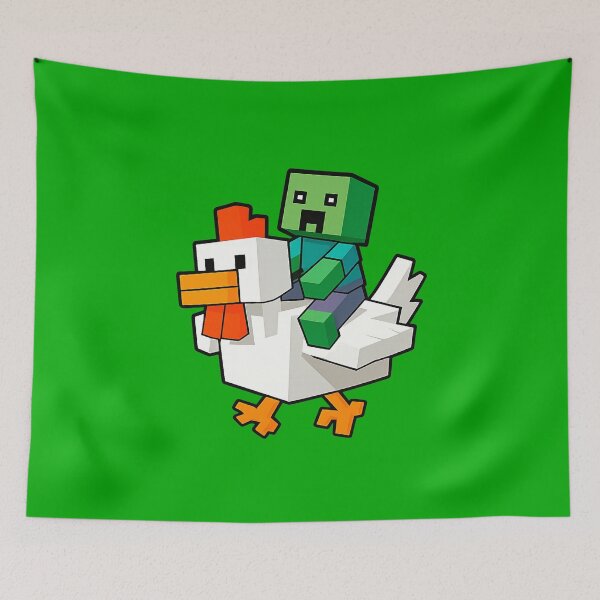 Item preview, Chicken Jockey Baby Zombie Minecraft designed and sold by Nelloo12.