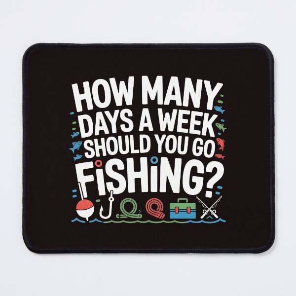 Item preview, Six Seven Fishing Fans – How Many Days a Week Should You Go Fishing designed and sold by Redgiant87x.