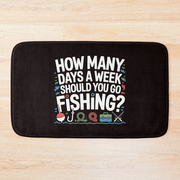 Item preview, Six Seven Fishing Fans – How Many Days a Week Should You Go Fishing designed and sold by Redgiant87x.