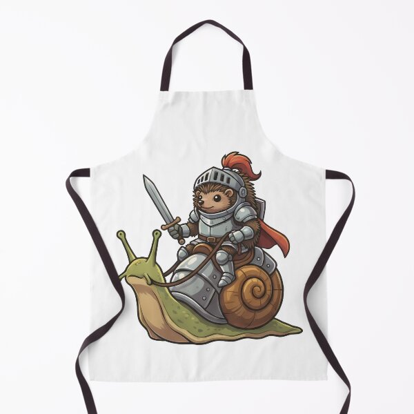 Item preview, Hedgehog Knight Snail Rider designed and sold by k3rstman1.
