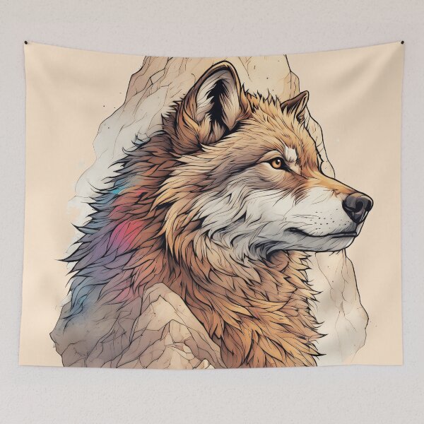 Item preview, LONE WOLF designed and sold by aliraweb.