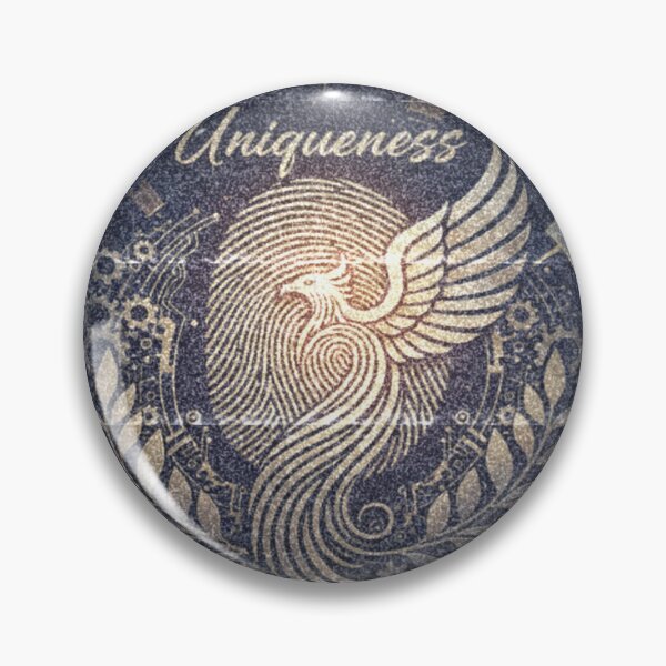Artikelvorschau, „Einzigartigkeit – Das Zeichen des Sieges | Phoenix Fingerabdruckkunst“ entworfen und verkauft von Ranrajshop.