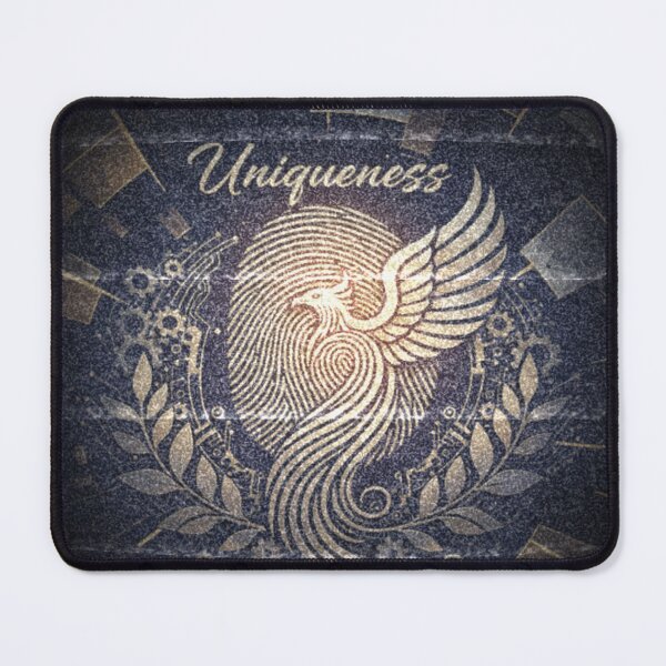 Item preview, “Uniqueness – The Sign of Victory | Phoenix Fingerprint Art” designed and sold by Ranrajshop.