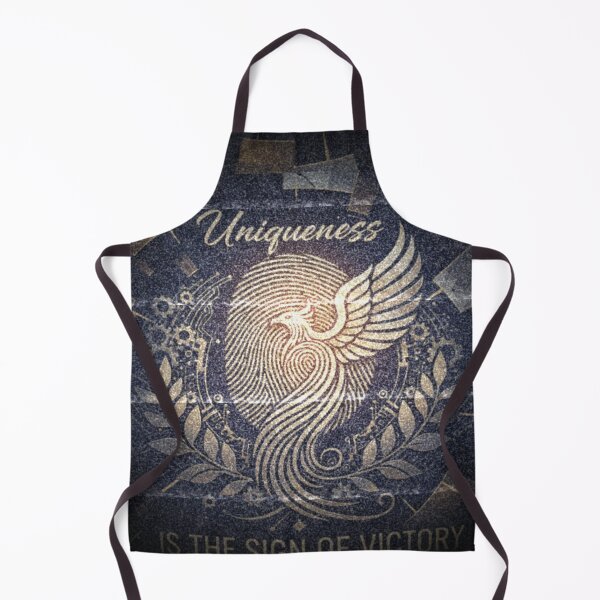 Item preview, “Uniqueness – The Sign of Victory | Phoenix Fingerprint Art” designed and sold by Ranrajshop.