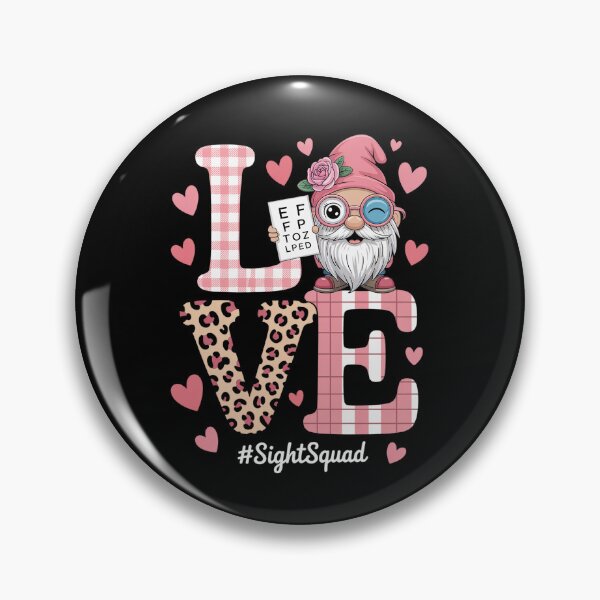Item preview, Sight Squad Valentines Day Funny Gnome Optometrist Optometry designed and sold by DianaStantzo.