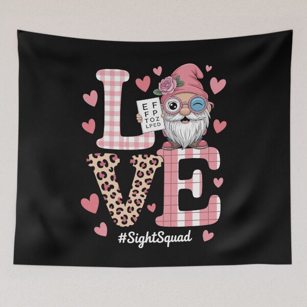 Item preview, Sight Squad Valentines Day Funny Gnome Optometrist Optometry designed and sold by DianaStantzo.