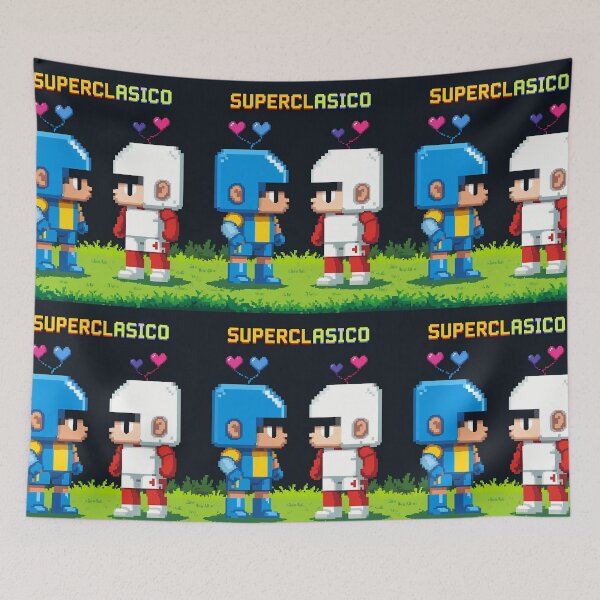 Item preview, SUPERCLASICO Expressions Soccer Passion Arts Graphics Colors designed and sold by ART ATTACK ZONE.