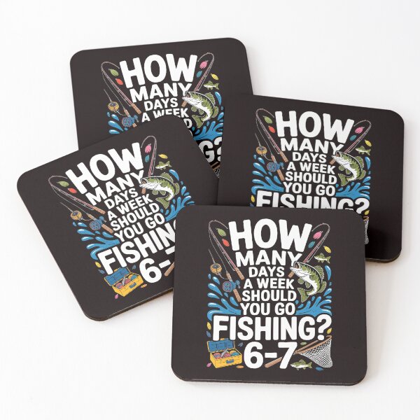 Item preview, How Many Days Should You Go Fishing – Serious Angler Joke designed and sold by Redgiant87x.