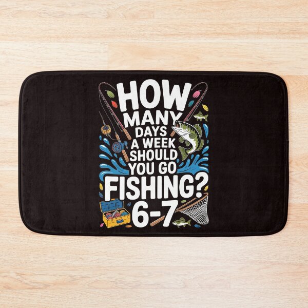 Item preview, How Many Days Should You Go Fishing – Serious Angler Joke designed and sold by Redgiant87x.