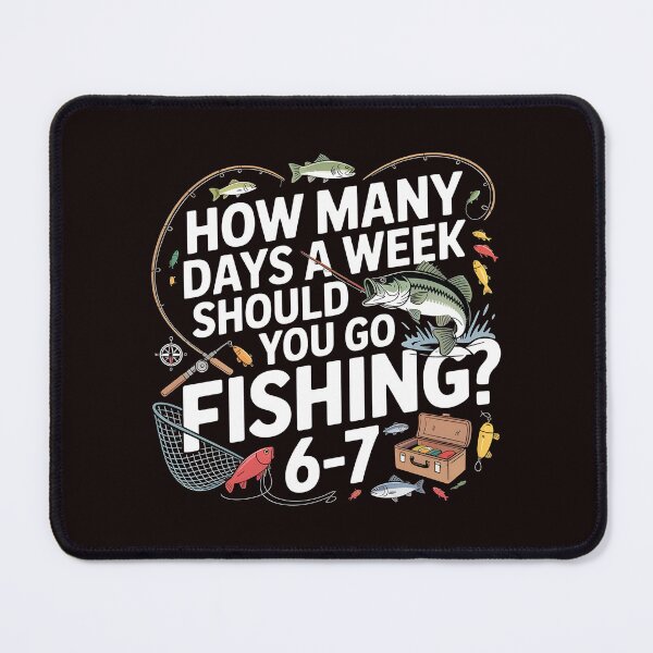 Item preview, Six Seven Angler Answer – How Many Days Should You Go Fishing designed and sold by Redgiant87x.