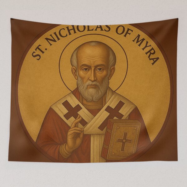 Item preview, St Nicholas of Myra designed and sold by historyandmore.