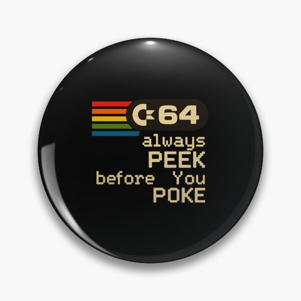 Item preview, C-64 - Peek Before You Poke  designed and sold by dragonnning.