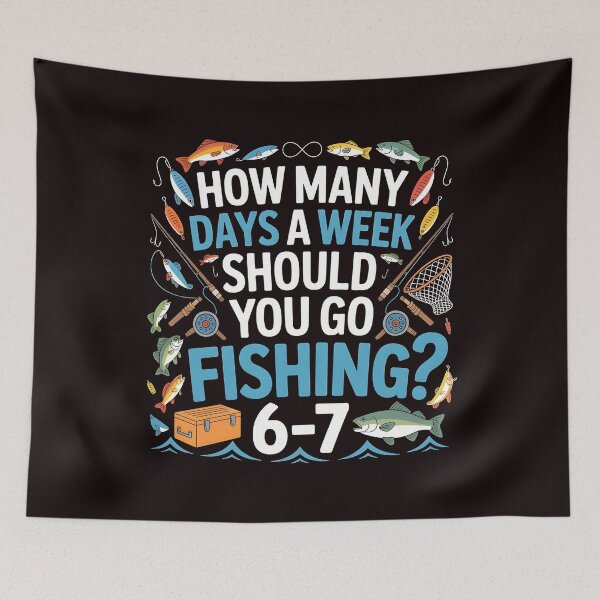 Item preview, Fishing Week Upgrade – How Many Days Should You Go Fishing designed and sold by Redgiant87x.