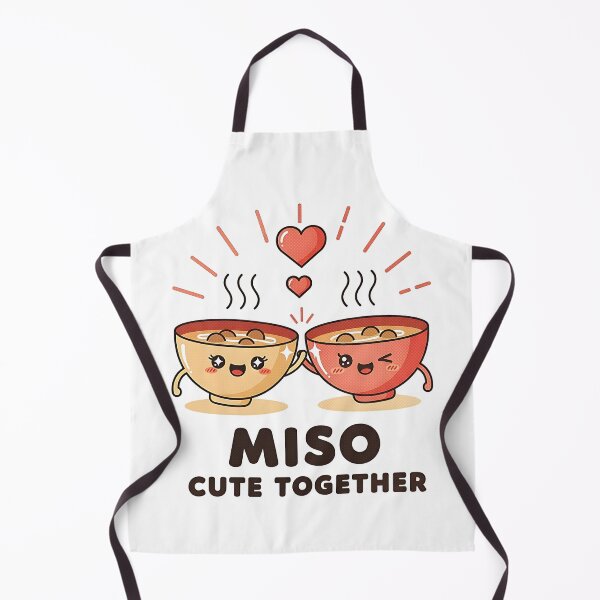 Item preview, Miso Cute Together Kawaii Soup Bowls designed and sold by DesignedByMarty.