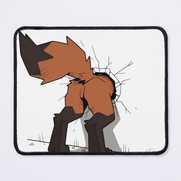 Item preview, Funny Red Fox Butt Stuck In Wall designed and sold by KaMow.