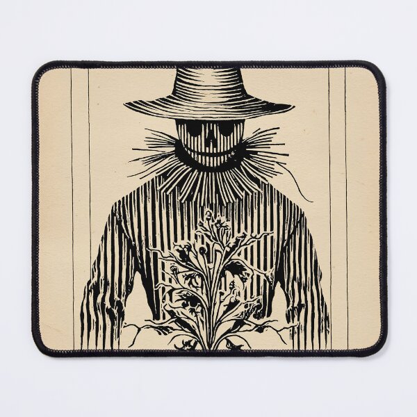 Item preview, Straw-Filled Figure with Plant Motif designed and sold by lautir.