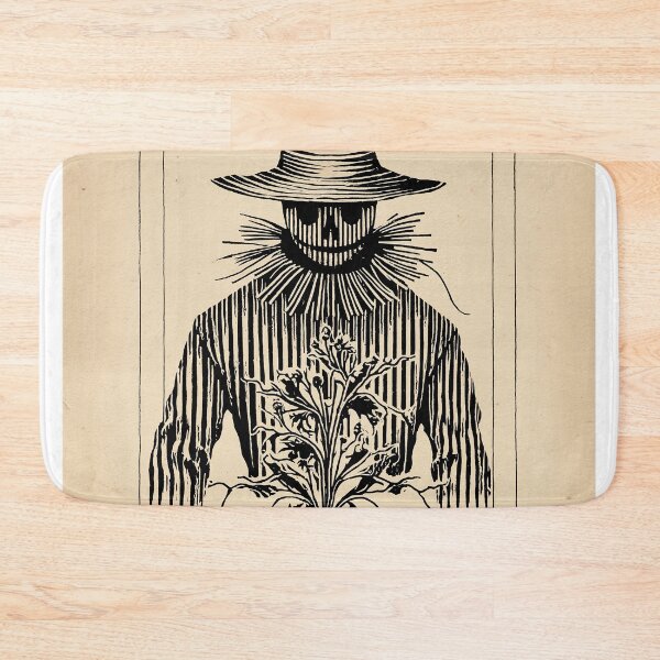 Item preview, Straw-Filled Figure with Plant Motif designed and sold by lautir.