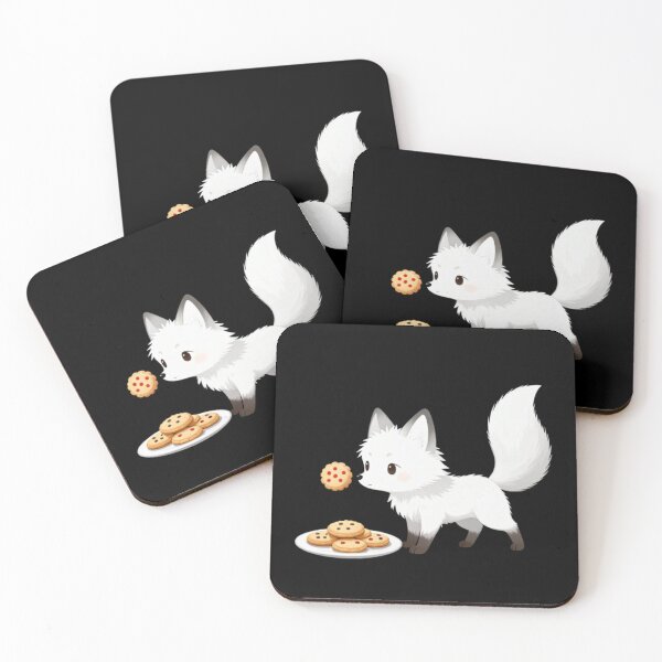 Item preview, Arctic Fox Cookie Thief designed and sold by Aetheriswork.