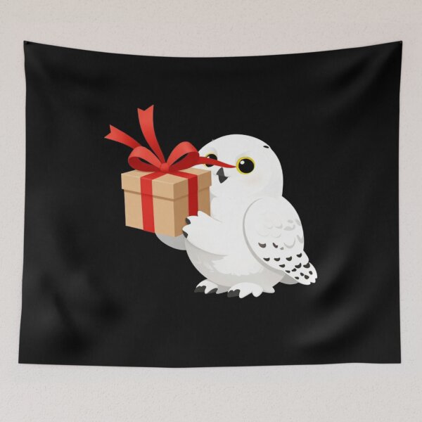Item preview, Snowy Owl Gift Courier designed and sold by Aetheriswork.