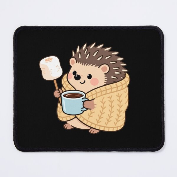 Item preview, Cocoa-Sipping Hedgehog designed and sold by Aetheriswork.
