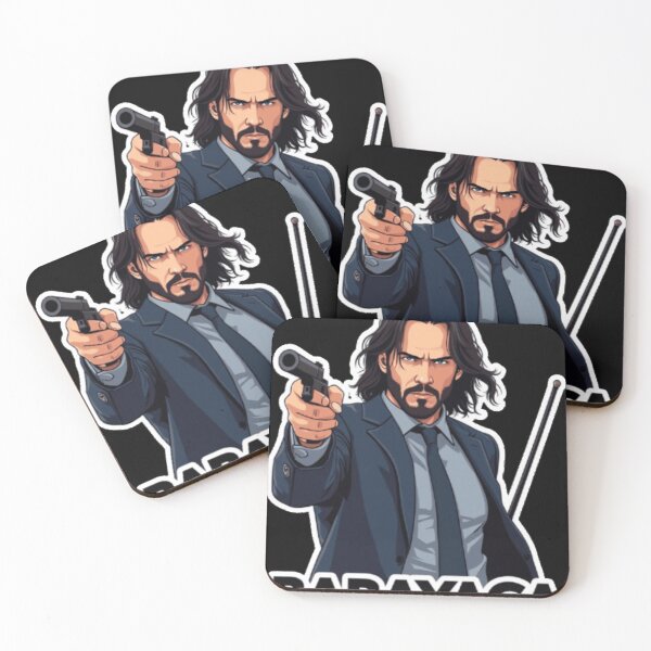 Item preview, John Wick Baba Yaga Nunchucks Graphic Premium designed and sold by Patricianighton.