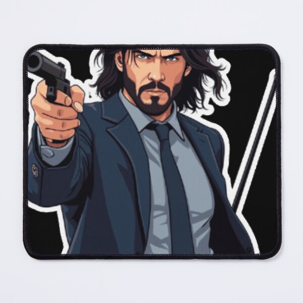 Item preview, John Wick Baba Yaga Nunchucks Graphic Premium designed and sold by Patricianighton.