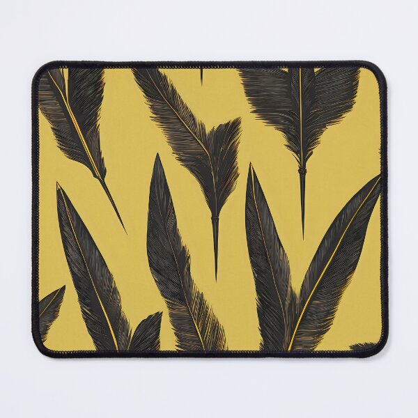Item preview, Dark Feathers Dancing on a Warm Canvas. designed and sold by MissYouONLY.