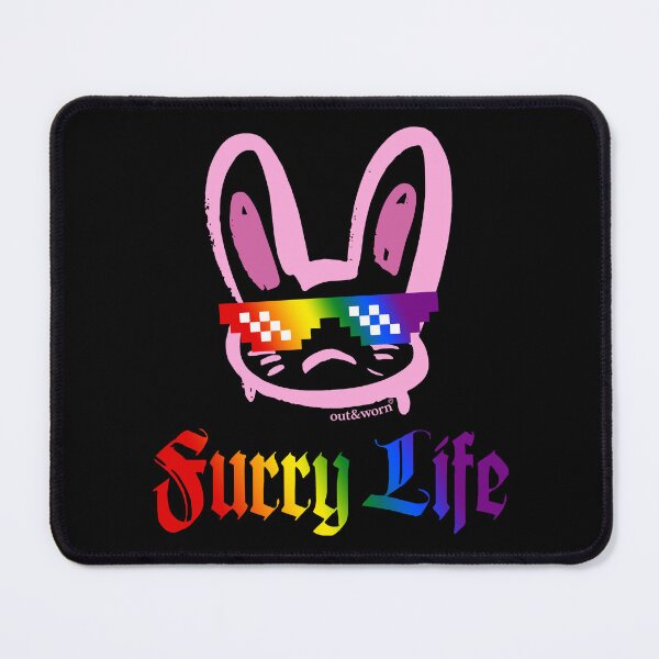 Item preview, Furry Life No.1 Bunny - Furry Design designed and sold by outandworn.
