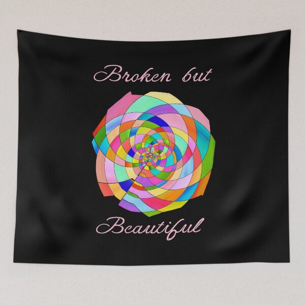 Item preview, Broken but Beautiful  designed and sold by JaygiesDesign.