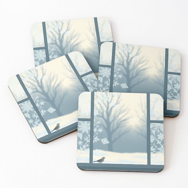 Item preview, Winter Window – Natural Ice Crystal Art designed and sold by HappySproutArt.