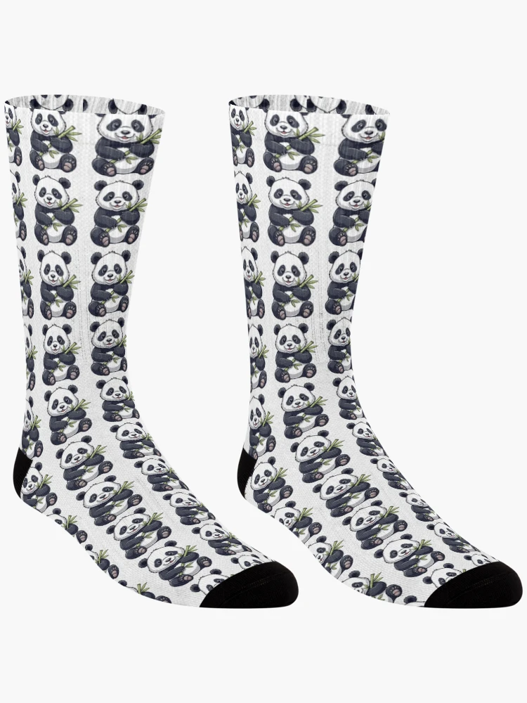 Thumbnail 3 of 5, Socks, Kutty panda designed and sold by RKPnetwork.